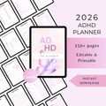 All in One ADHD Life Planner Bundle with PLR & MRR Rights