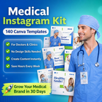 Medical Pro Instagram Kit: Transform Your Healthcare Brand on Social Media in 30 Days